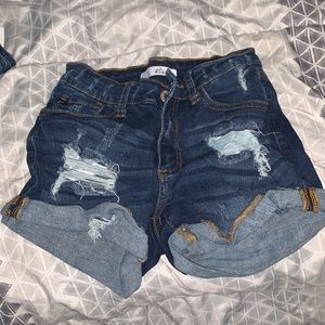 Jean short, size 0-1